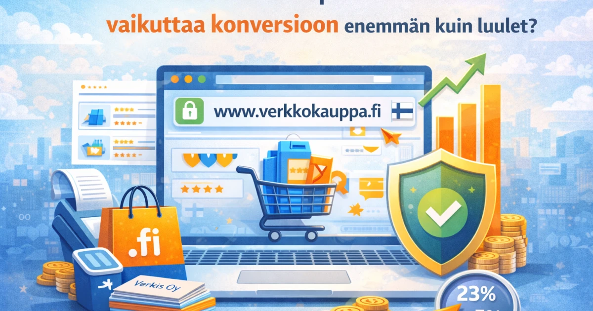 Miksi verkkokaupan verkkotunnus vaikuttaa konversioon enemmän kuin l ...